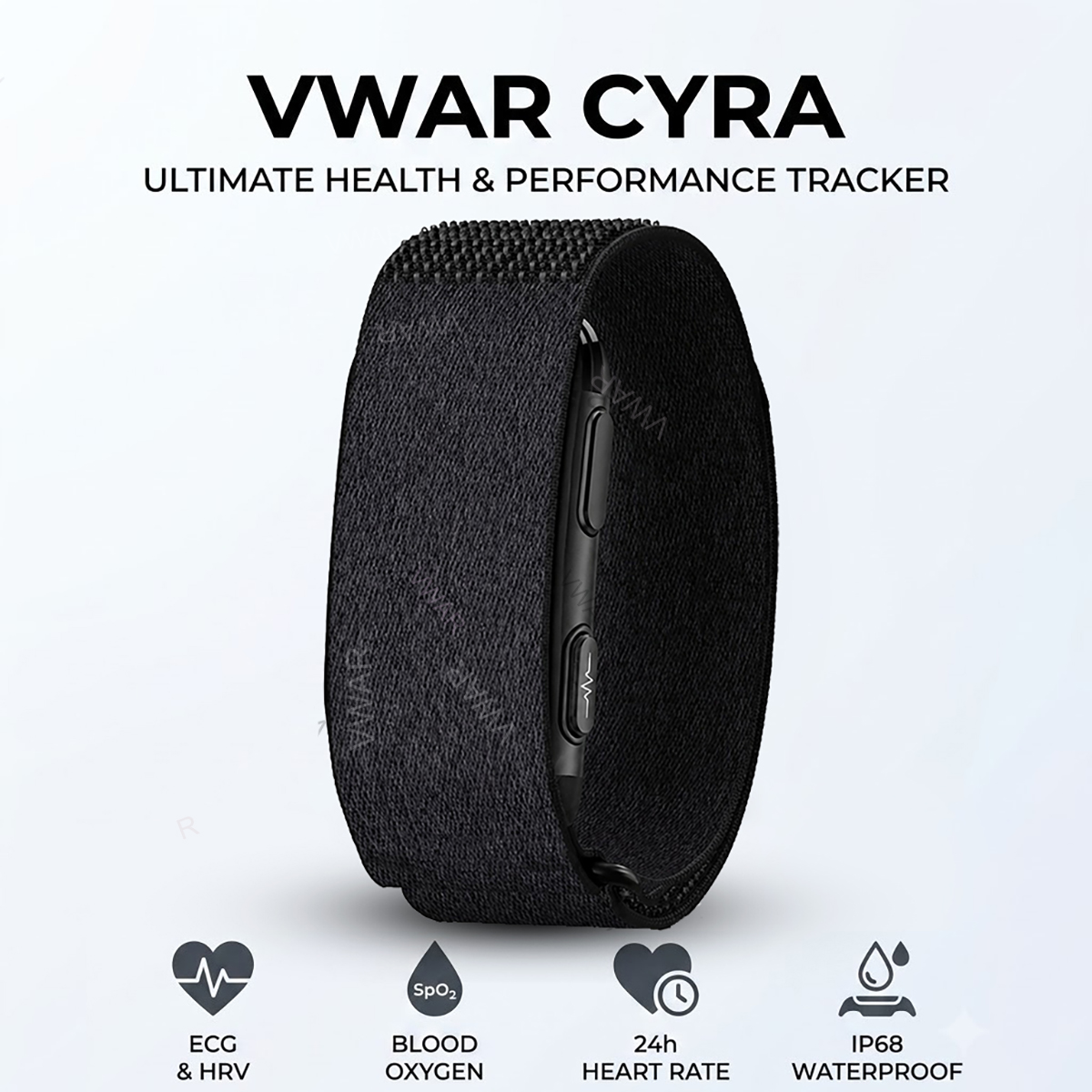 Korean Health Lifestyle - VWAR CYRA Pulseira Inteligente Fitness Sem