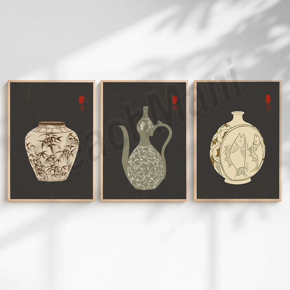 Arte inspirada na tesoura-fémi - Korean Arts And Lifestyle avaliação e preço
