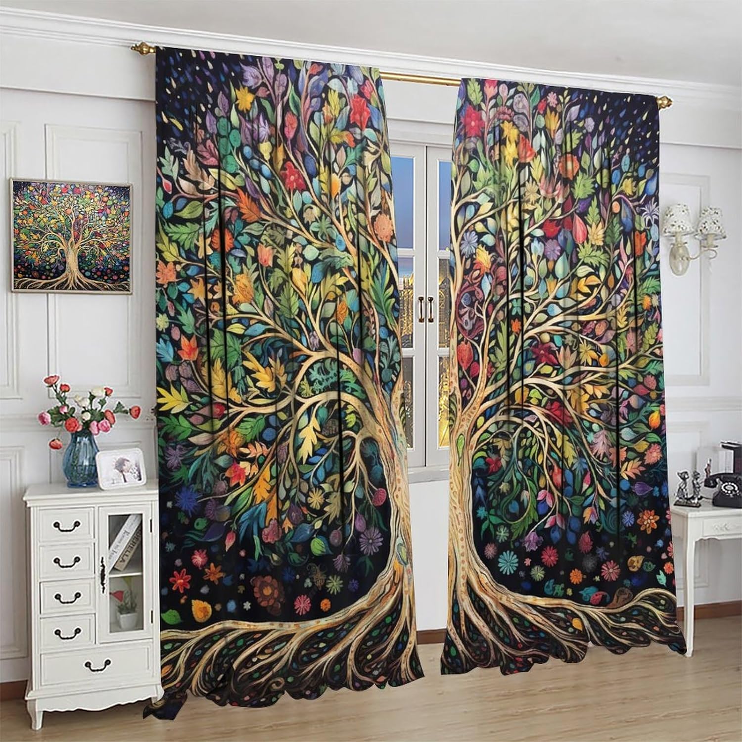 Cortinas Árvore da Vida, Corti - Korean Arts And Lifestyle avaliação e preço
