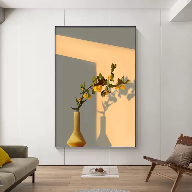 Pôr do sol folhas de luz flore - Korean Arts And Lifestyle avaliação e preço